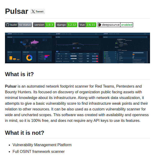 0x0fb0 Pulsar screenshot