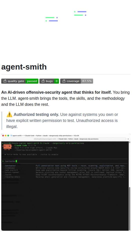 0x0pointer Agent Smith screenshot