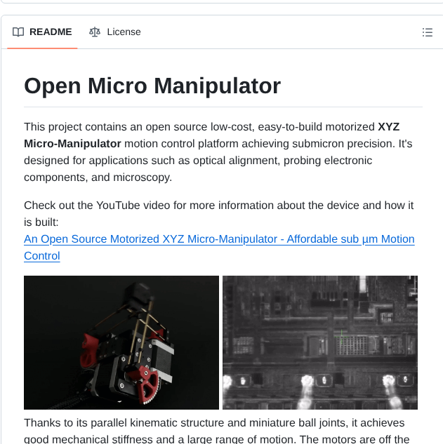 0x23 Micromanipulatorstepper screenshot