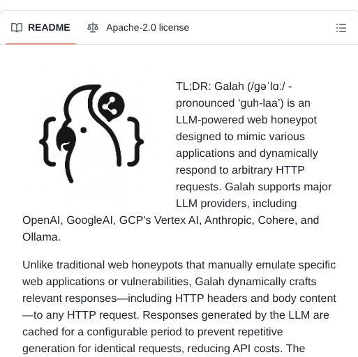 0x4d31 Galah screenshot