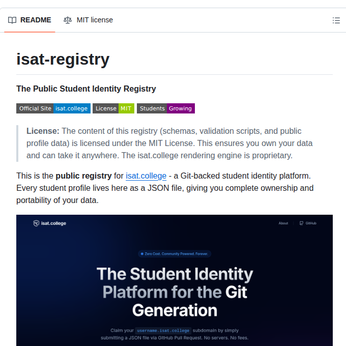 0x98c9 Isat Registry screenshot