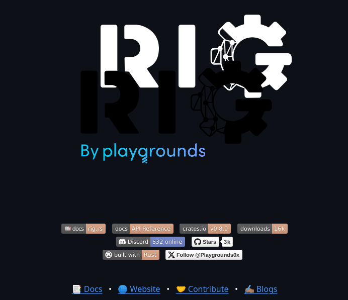 0xplaygrounds Rig screenshot