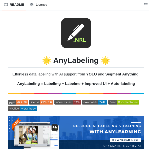0xsojalsec Anylabeling screenshot