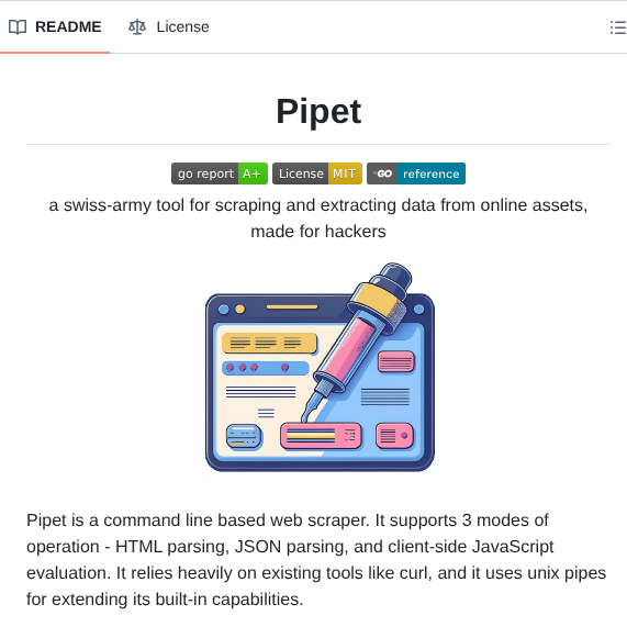 0xsojalsec Pipet screenshot