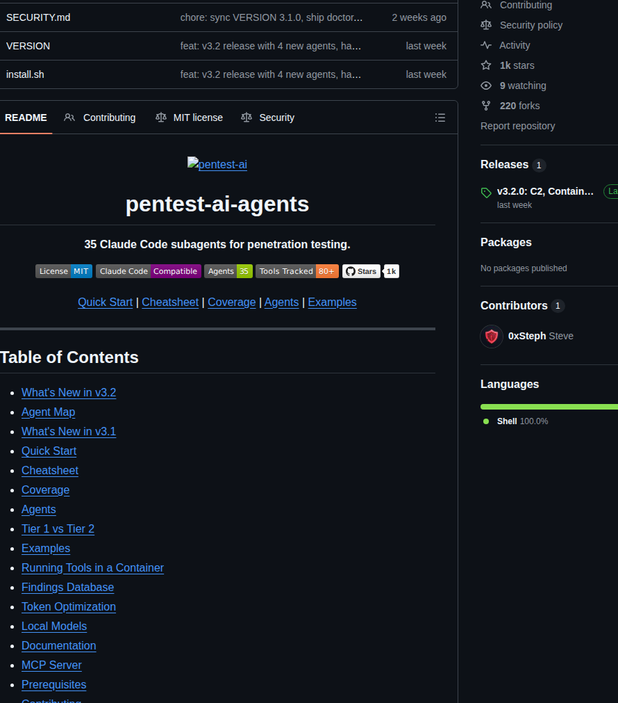 0xsteph Pentest Ai Agents screenshot