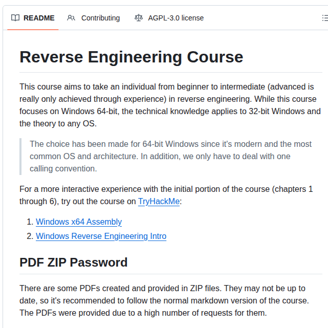 0xz0f Z0fcourse_reverseengineering screenshot