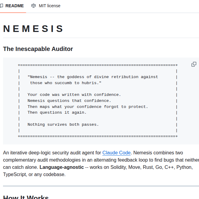 0xiehnnkta Nemesis Auditor screenshot