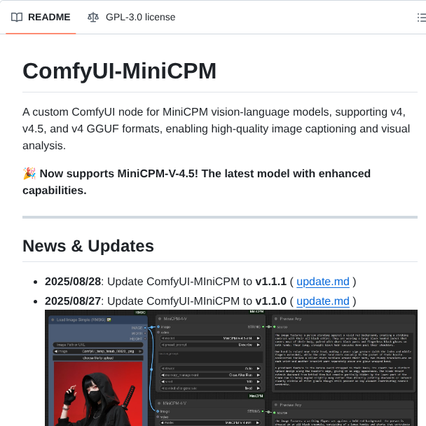 1038lab Comfyui Minicpm screenshot