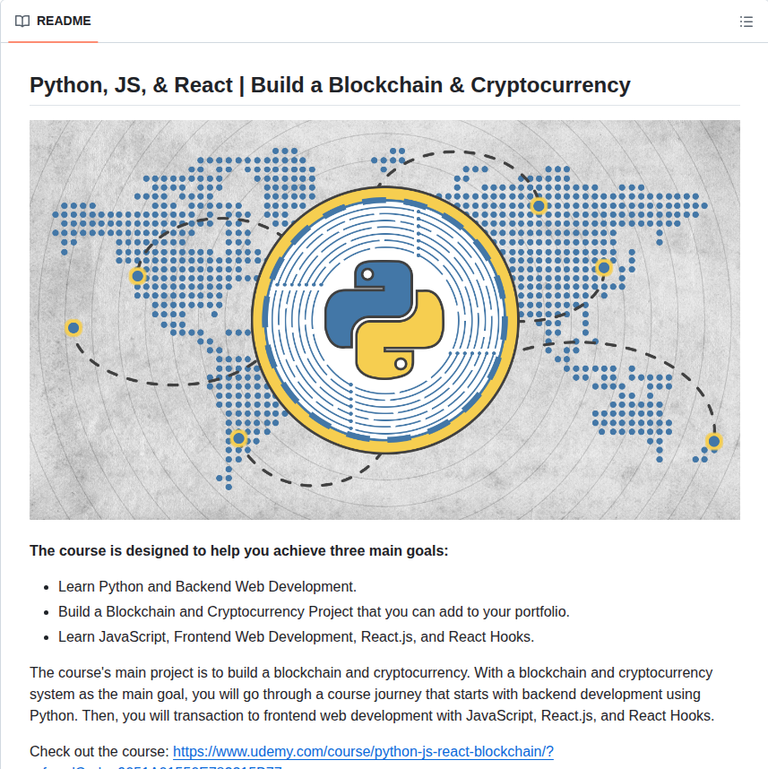15dkatz Python Blockchain Tutorial screenshot