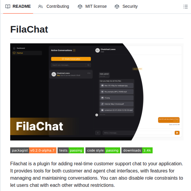 199ocero Filachat screenshot