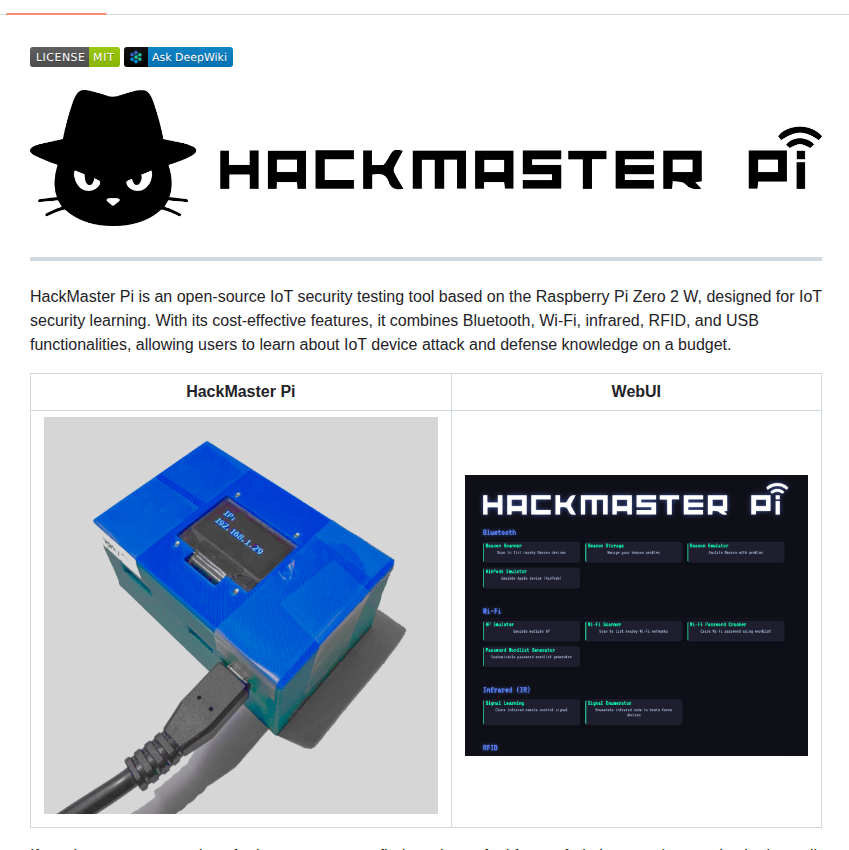 1pingsun Hackmaster Pi screenshot