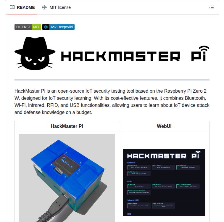 1pingsun Hackmaster Pi screenshot