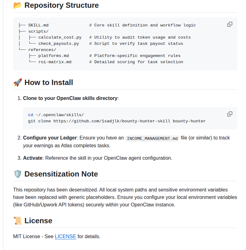 1sadjlk Bounty Hunter Skill screenshot