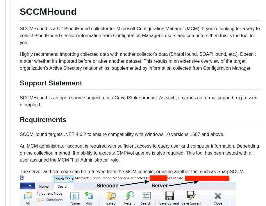 Crowdstrike Sccmhound screenshot