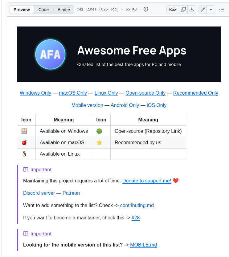 Axorax Awesome Free Apps screenshot