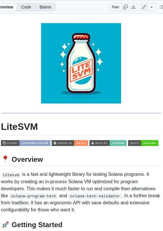 Litesvm Litesvm screenshot