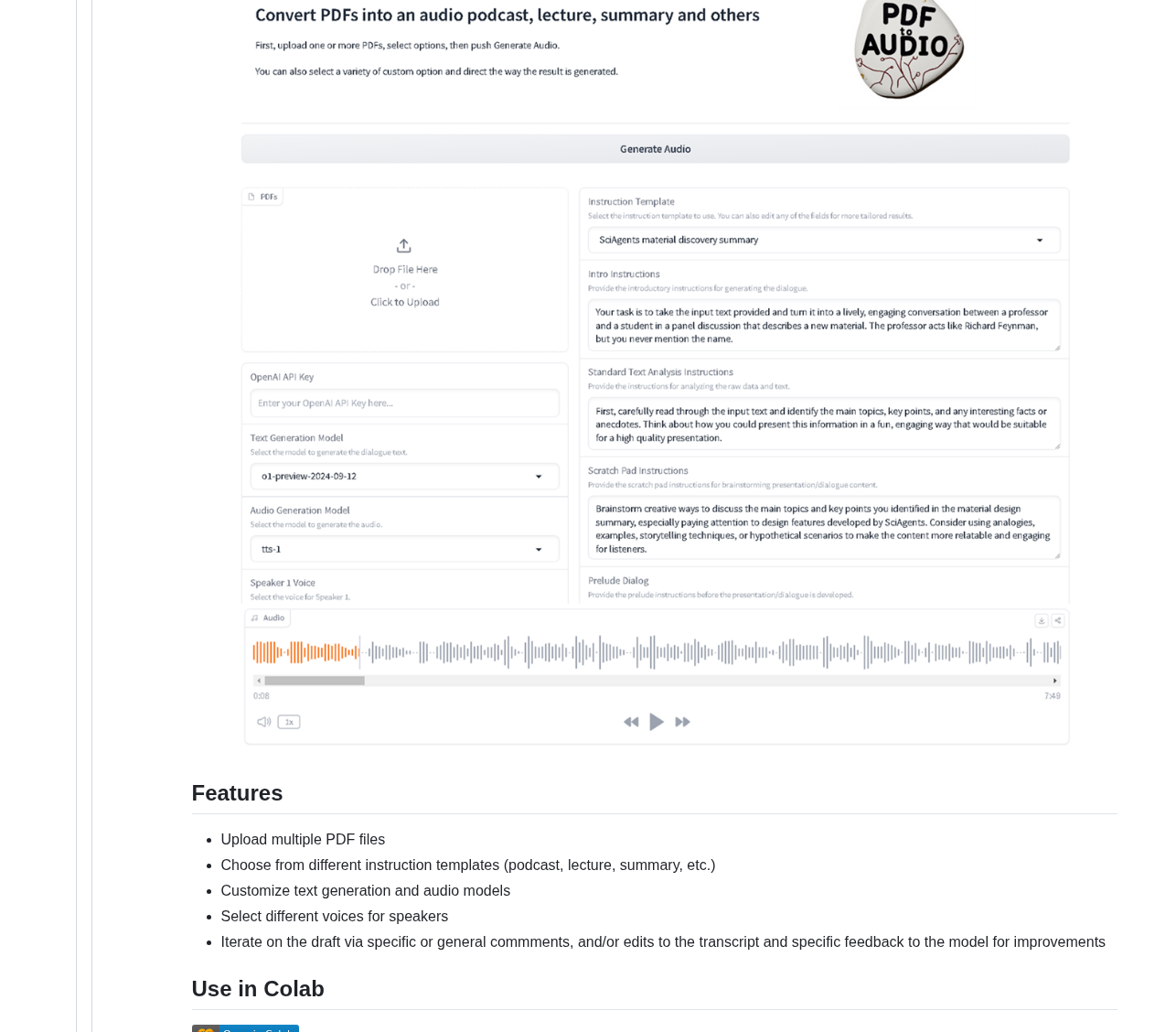 Lamm Mit Pdf2audio screenshot