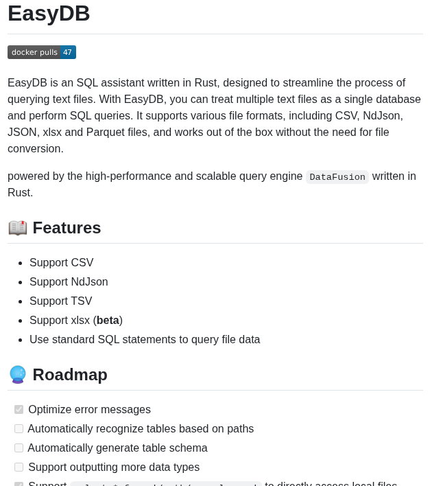 Shencangsheng Easy_db screenshot