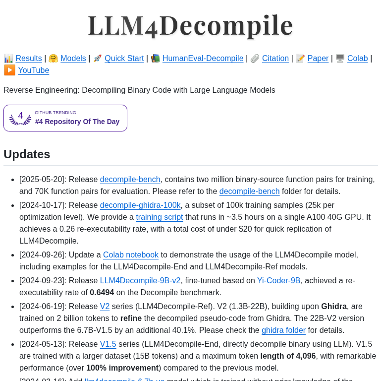 Albertan017 Llm4decompile screenshot