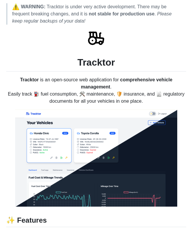 Javedh Dev Tracktor screenshot