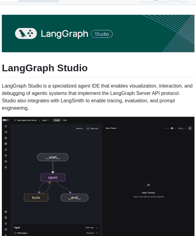 Langchain Ai Langgraph Studio screenshot