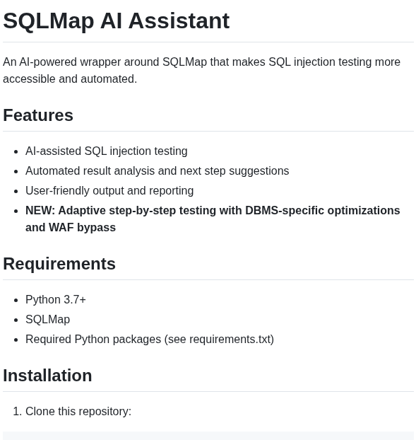 Atiilla Sqlmap Ai screenshot