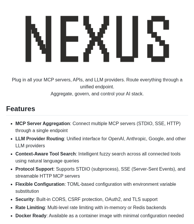 Grafbase Nexus screenshot