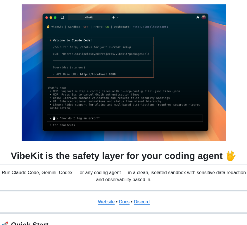 Superagent Ai Vibekit screenshot