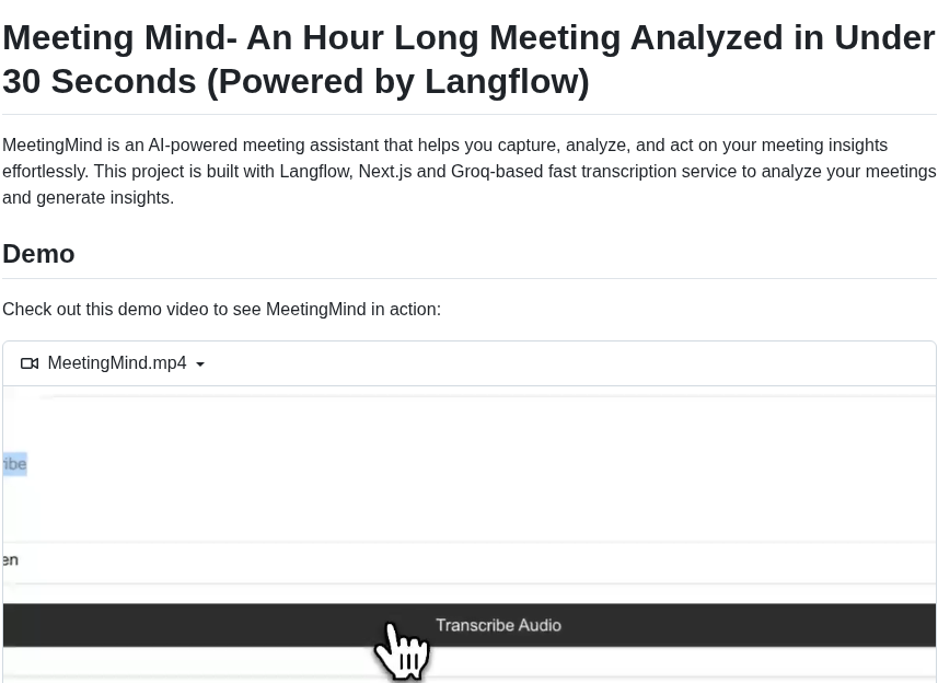 Misbahsy Meetingmind screenshot