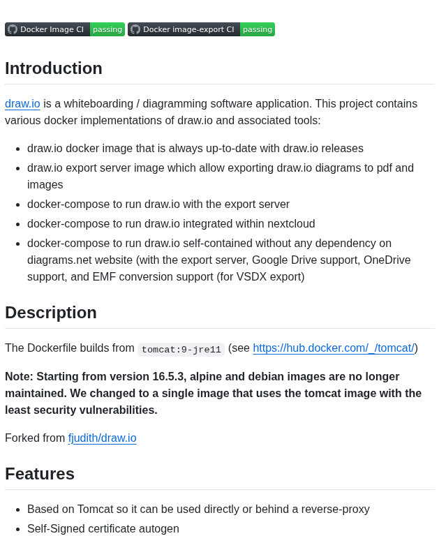 Jgraph Docker Drawio screenshot