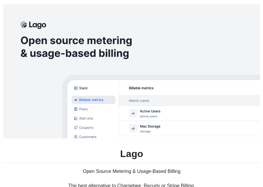 Getlago Lago screenshot