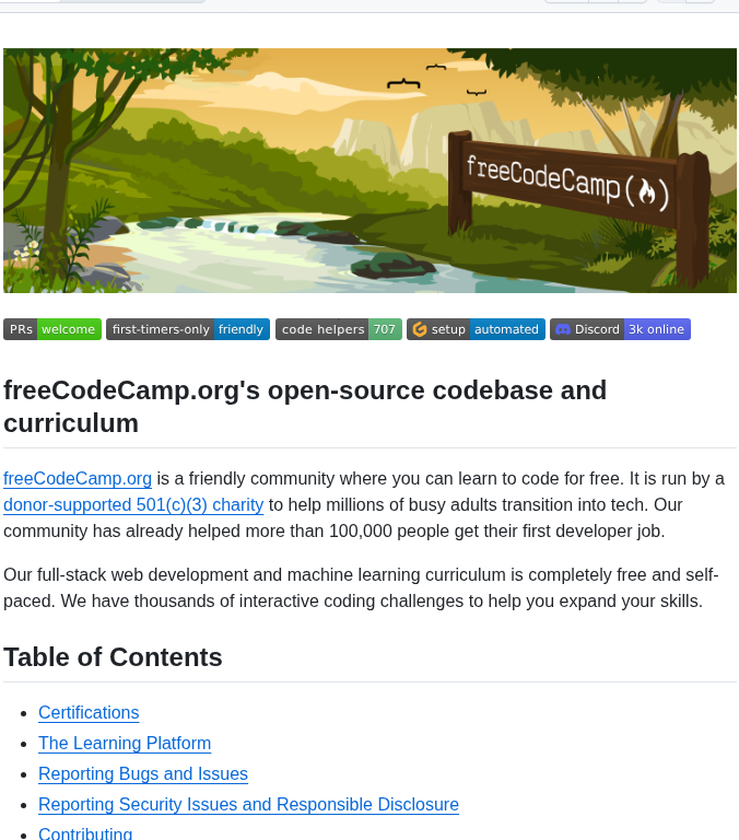 Freecodecamp Freecodecamp screenshot