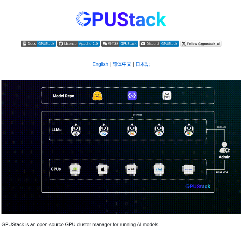 Gpustack Gpustack screenshot