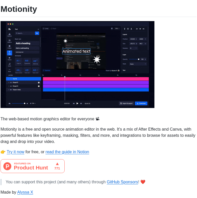 Alyssaxuu Motionity screenshot