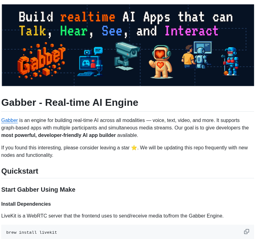 Gabber Dev Gabber screenshot