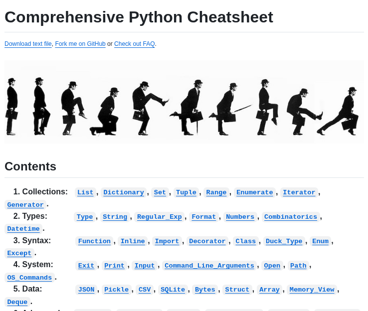 Gto76 Python Cheatsheet screenshot
