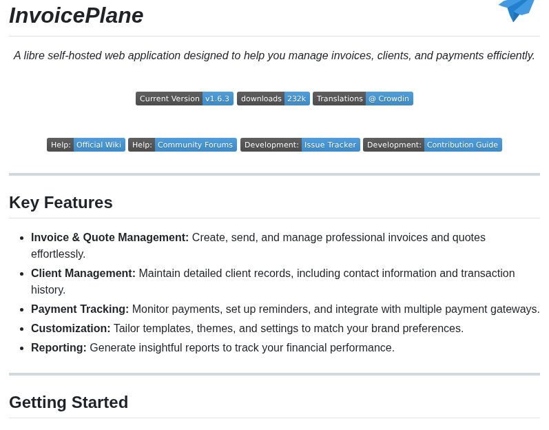 Invoiceplane Invoiceplane screenshot
