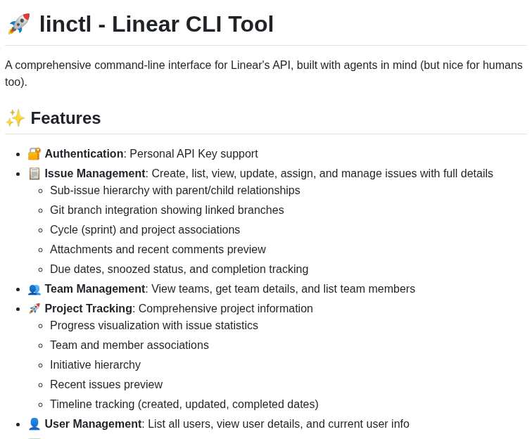 Dorkitude Linctl screenshot