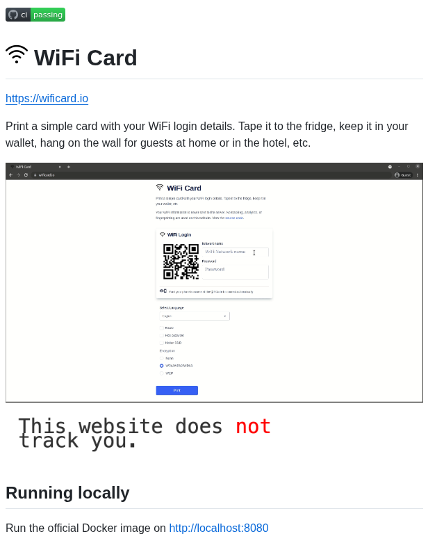Bndw Wifi Card screenshot