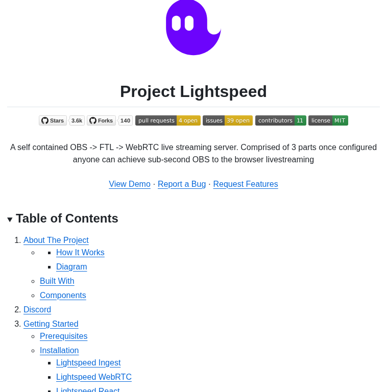 Grvydev Project Lightspeed screenshot