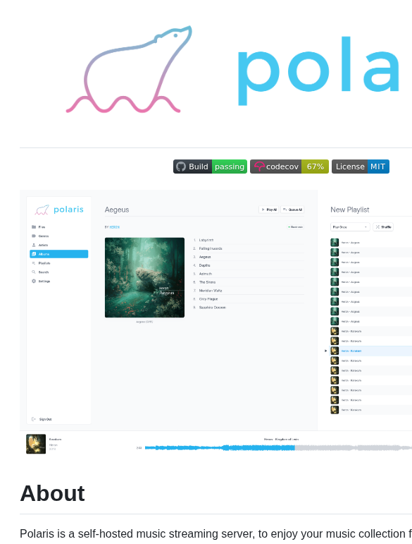Agersant Polaris screenshot