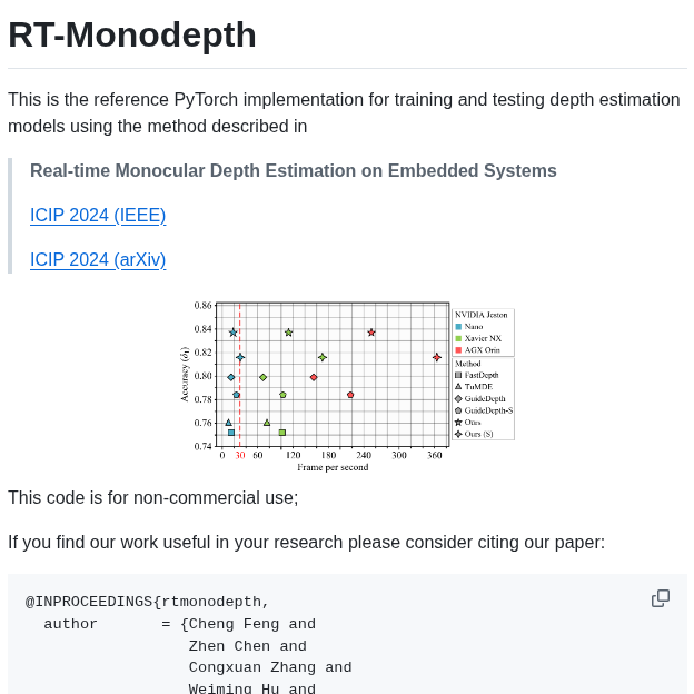 Ecalpal Rt Monodepth screenshot