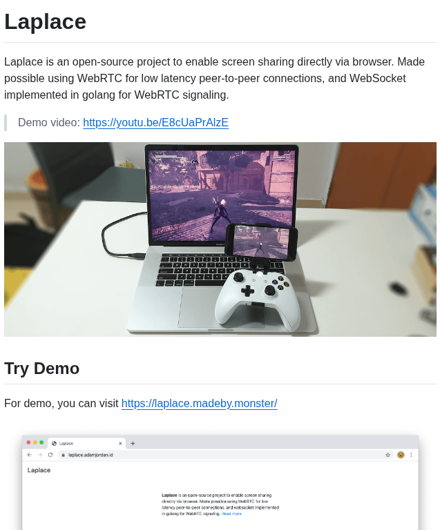 Adamyordan Laplace screenshot
