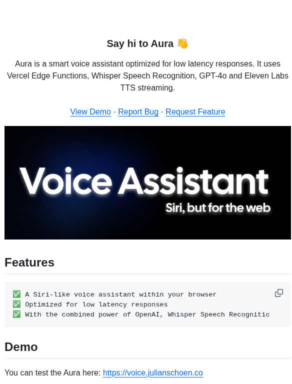 Ntegrals Aura Voice screenshot