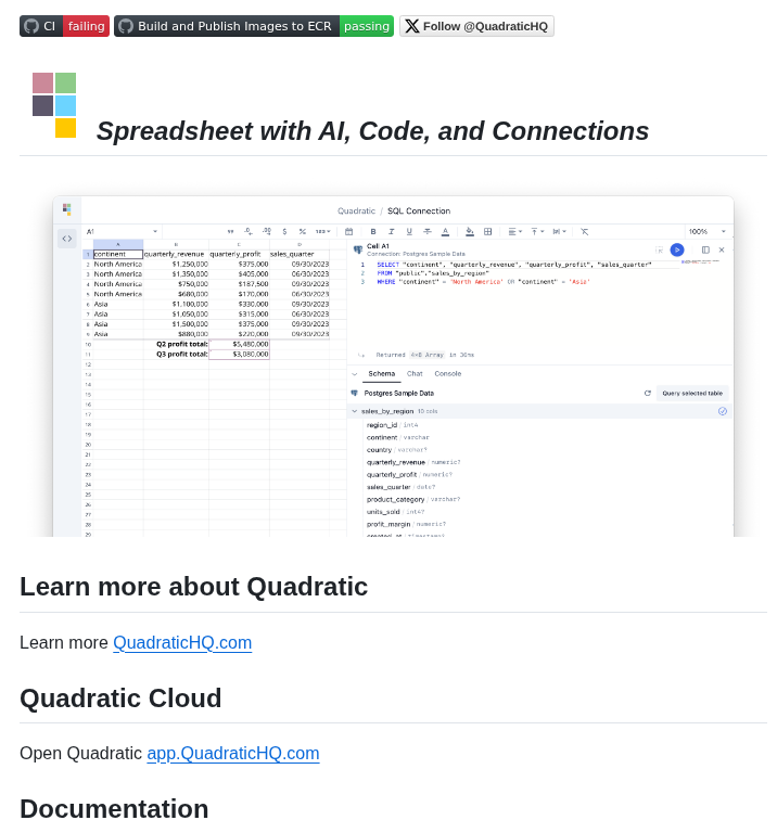 Quadratichq Quadratic screenshot