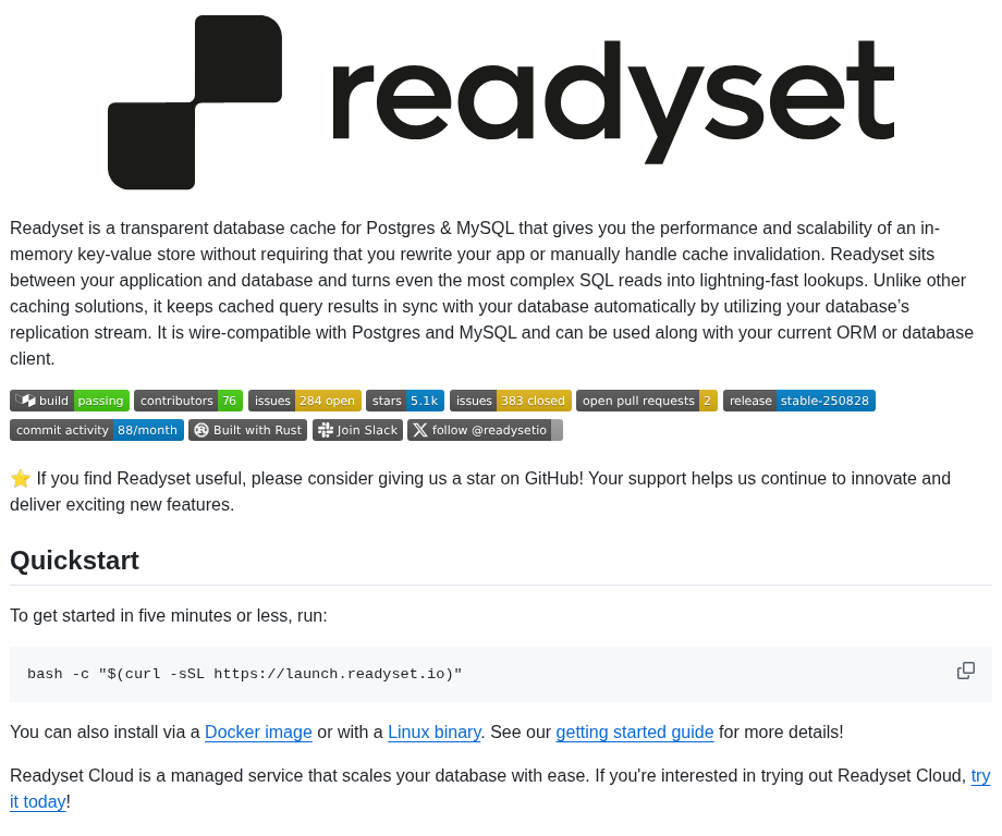 Readysettech Readyset screenshot