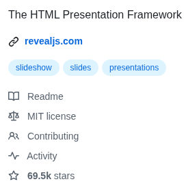 Hakimel Reveal.js screenshot