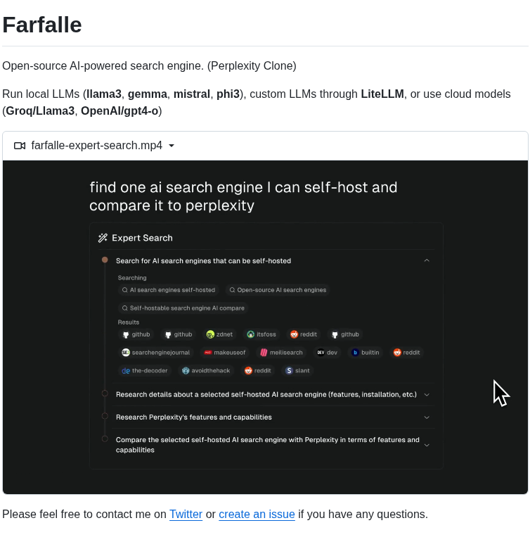 Rashadphz Farfalle screenshot