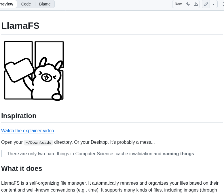 Iyaja Llama Fs screenshot