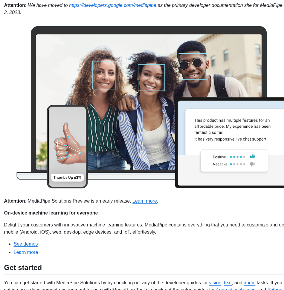 Google Ai Edge Mediapipe screenshot